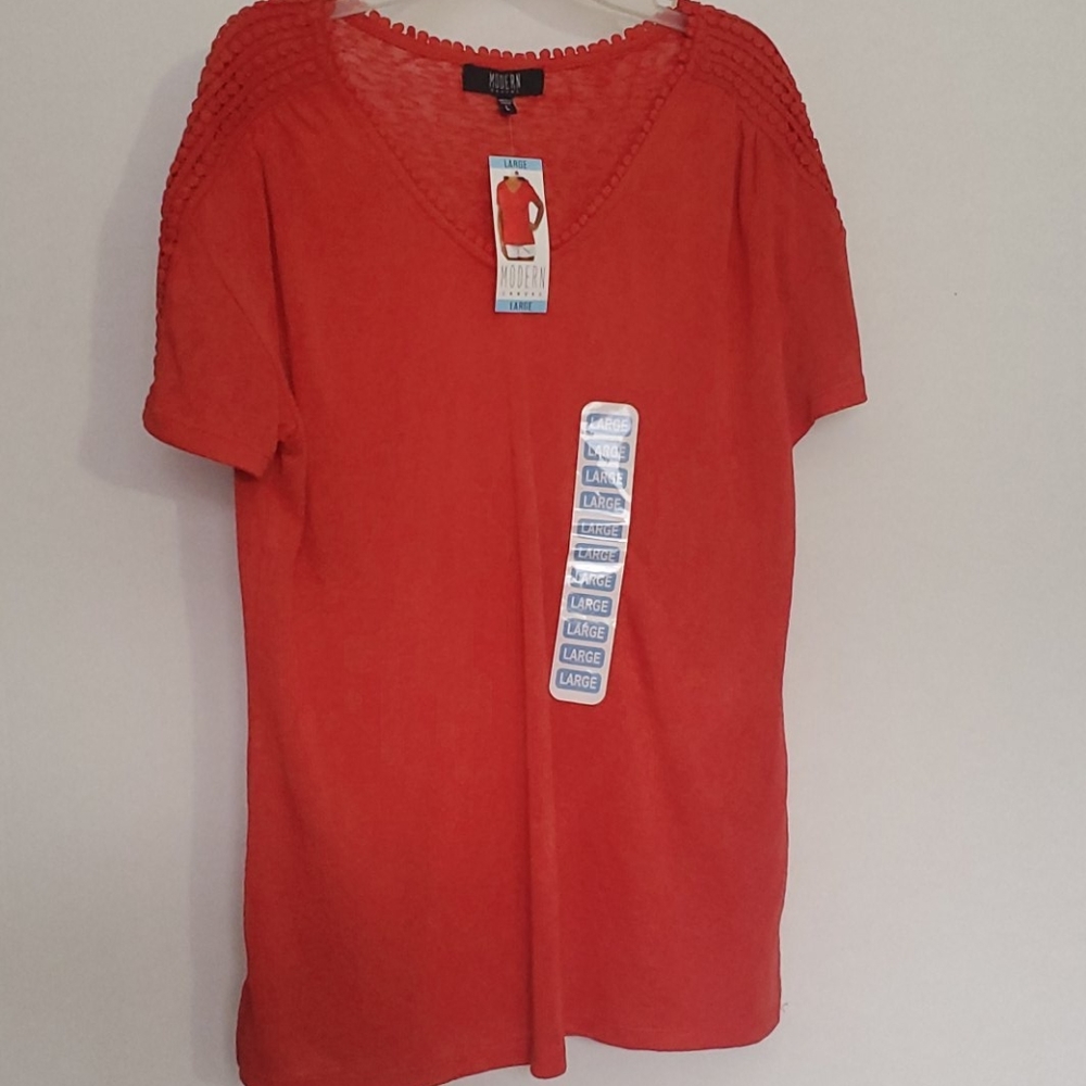 Red Blouse by Modern Canvas